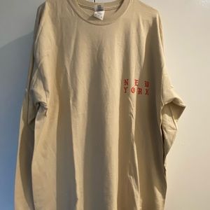 Kanye West “New York” long sleeve T-Shirt